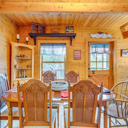 Secluded Black Hawk Log Cabin With Fire Pit! Buitenkant foto