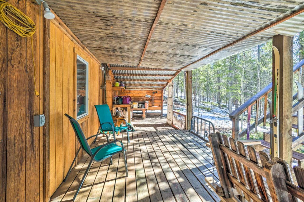 Secluded Black Hawk Log Cabin With Fire Pit! Buitenkant foto
