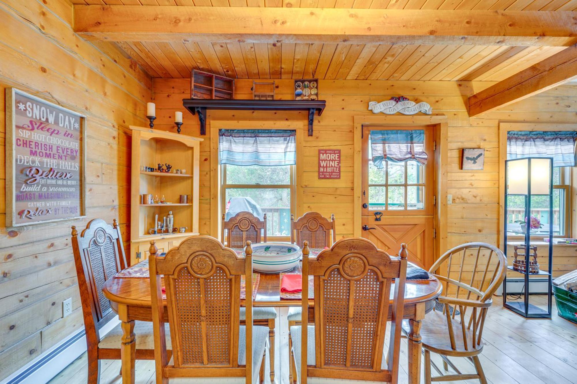 Secluded Black Hawk Log Cabin With Fire Pit! Buitenkant foto