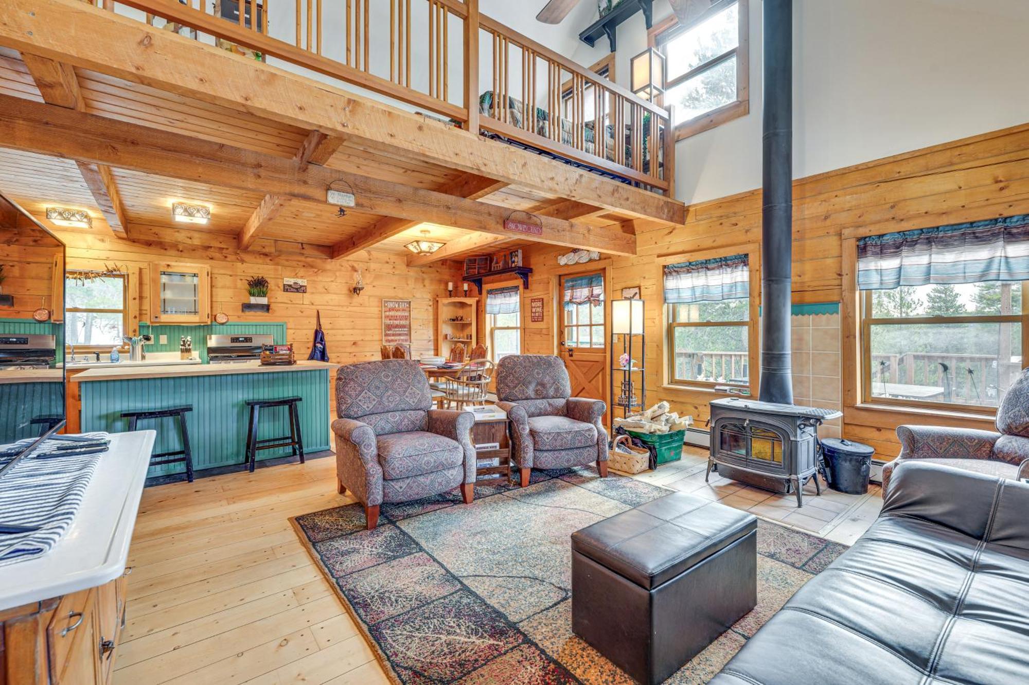Secluded Black Hawk Log Cabin With Fire Pit! Buitenkant foto