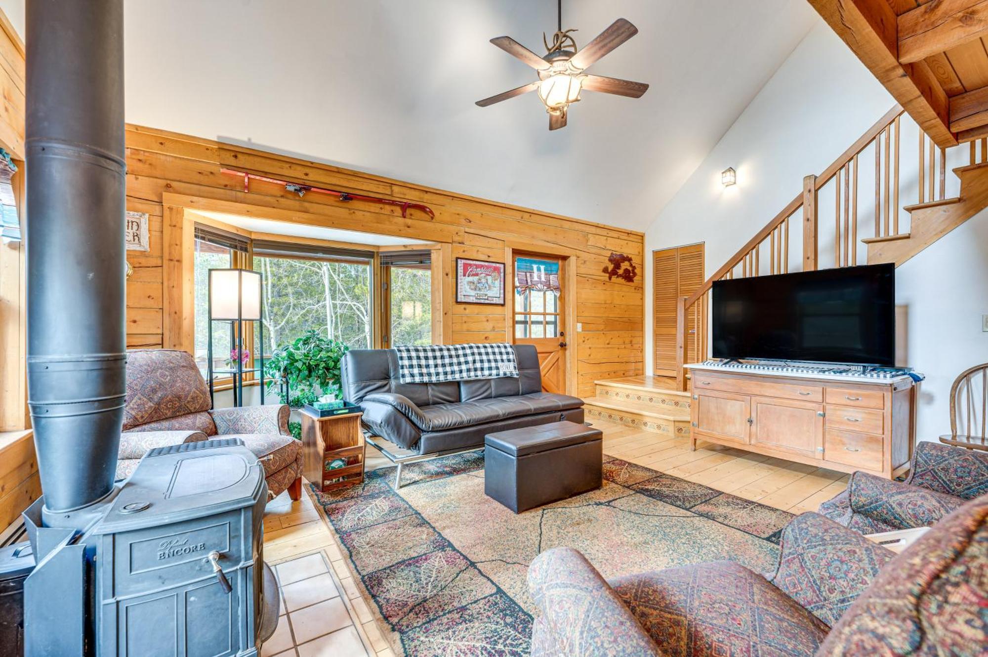 Secluded Black Hawk Log Cabin With Fire Pit! Buitenkant foto